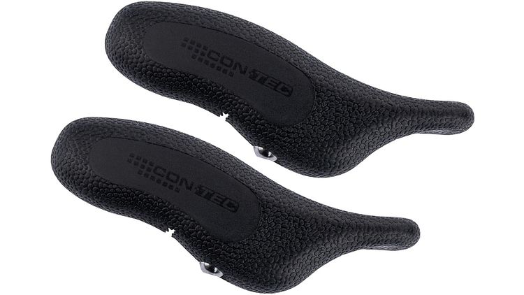 CONTEC Bar Ends Ergo Line 125 mm schwarz