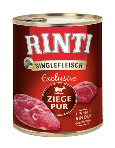RINTI Singlefleisch Exclusive 800g Dose Hundenassfutter
