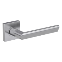 Griffwerk Türgriff TRI 134 - Schraubtechnik, eckig, Edelstahl matt