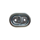 Vorschaubild Zurrmulde 3-teilig, 104 x 70 mm, 400 daN