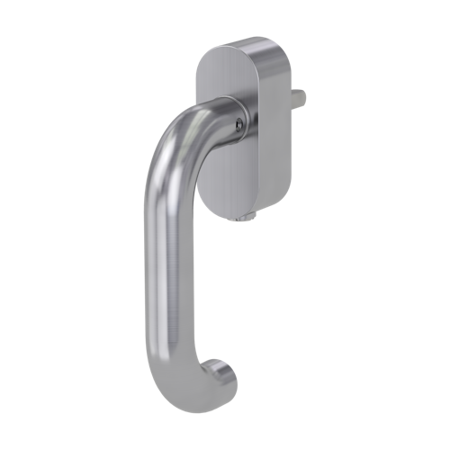 Griffwerk Fenstergriff VAYA 183 ALESSIA Edelstahl matt L 7x40