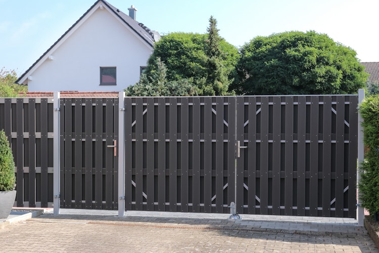 Traumgarten JUMBO WPC Einzeltor auf Maß