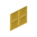 Vorschaubild Mollis Polsterpaneel Goldgelb  30x30 cm