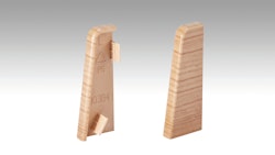 MEISTER Endkappen Fußleiste Profil 3PK (je 1 Stk. L|R / VPE)  Eiche natur 2013