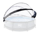 Vorschaubild EXIT Sonnendach für runde EXIT Rahmenpools