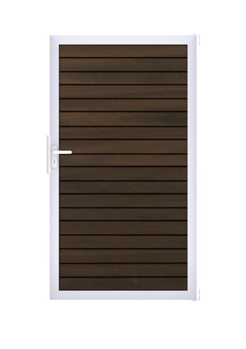 GroJa Solid Rhombus Einzeltor Rahmen Aluminium EV1 1000 x 1800 mm