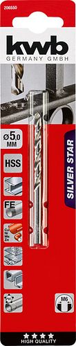 kwb SILVER-STAR HSS-Boh  5,0 mm SB 206550