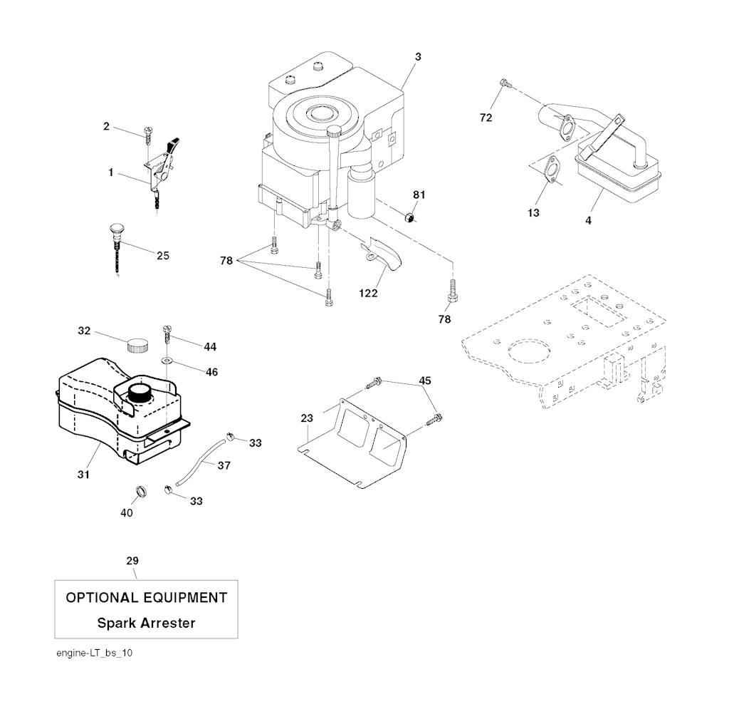 Explosionszeichnung Ersatzteile