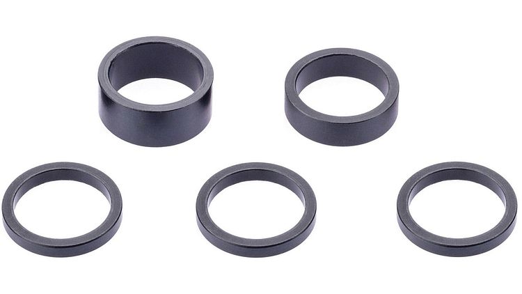CONTEC Spacer-Set Spaler 1 1/8 Zoll schwarz schwarz matt