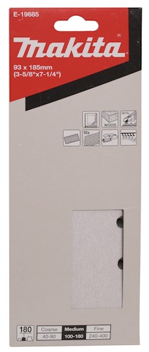 Makita Schleifpap. Kl. 93x185 K180 E-19685