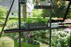 Juliana Aluregal schwarz 1 Regalboden 142 x 15 x 3,5 cmZubehörbild