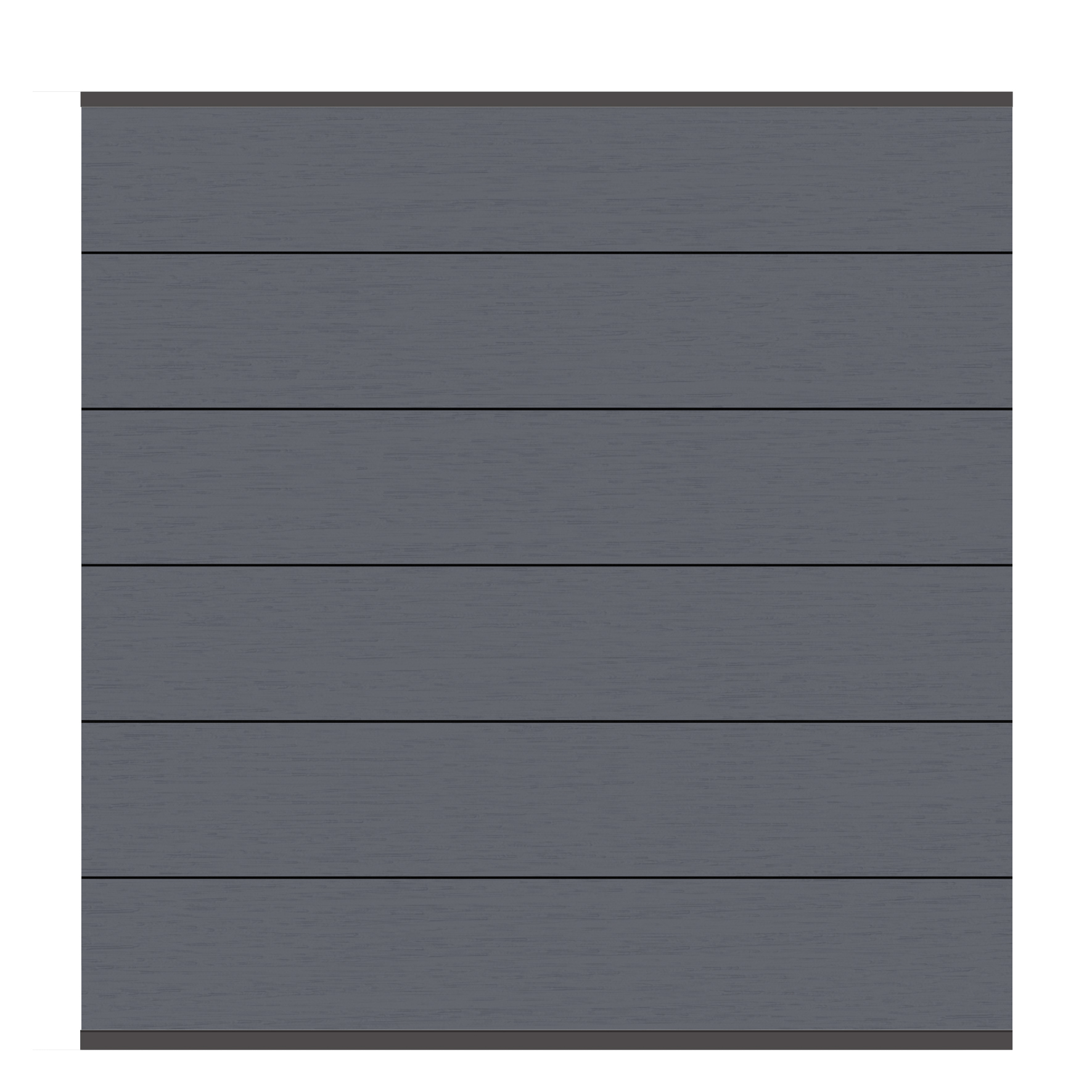 TraumGarten System WPC XL Zaun-Set