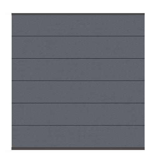 TraumGarten System WPC XL Zaun-Set