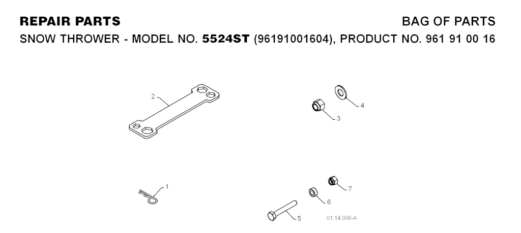 Explosionszeichnung Ersatzteile