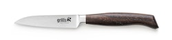Grills.de Gemüsemesser mit Eichenholzgriff 9cm