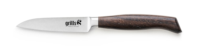 Grills.de Gemüsemesser mit Eichenholzgriff 9cm