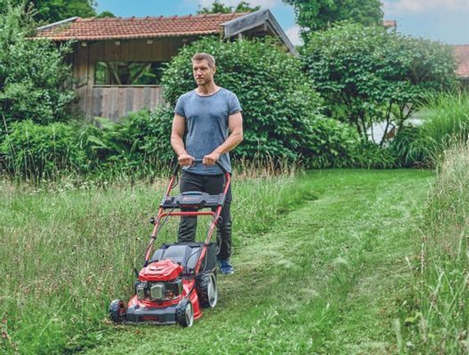 Einhell Benzin-Rasenmäher GC-PM 46 SM HW-E Li 3407560