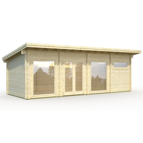 Palmako Gartenhaus Heidi 22,8 m² - 70 mm