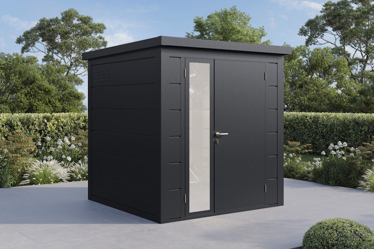 Wolff Finnhaus Metall Gartenhaus Ulrik