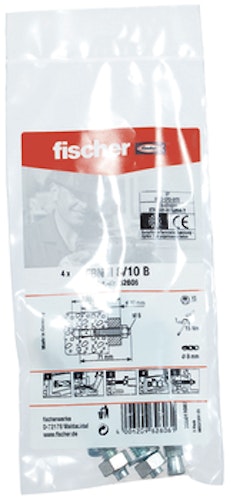 FISCHER Bolzen FBN II 8/10 B (4 Stück)