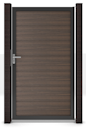 Vorschaubild GroJa Solid Grande Tor Standard 1-flügelig mit Anthrazitrahmen
