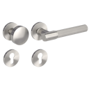 Vorschaubild Griffwerk Wechselgarnitur VAYA 136 ARIS fast2fix Fast2Fix Rosetten rund Knopf R2 Samtgrau R