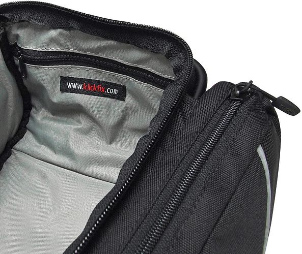 Rixen & Kaul Satteltasche Contour schwarz 7 l
