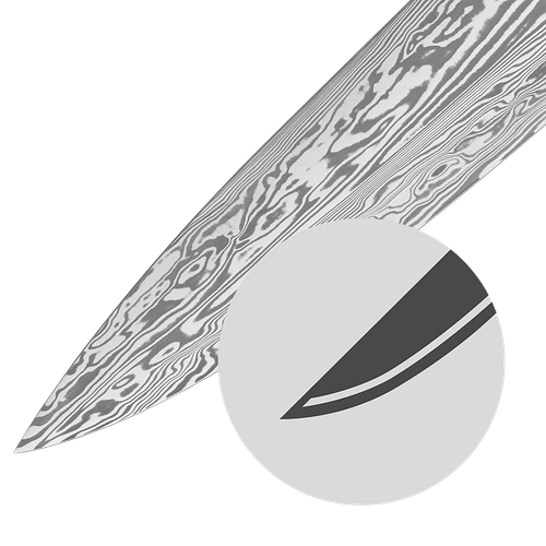WMF Grand Gourmet Damasteel® Zubereitungsmesser, 11 cm
