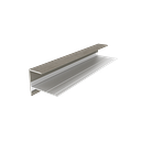 Vorschaubild NewTechWood Alu-Coex Endprofil 74 x 61 x 37 x 3000 mm
