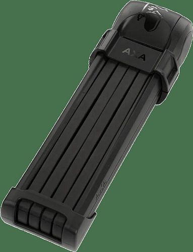 Axa Fold Faltschloss 100 cm schwarz 2,5" Mod. 25