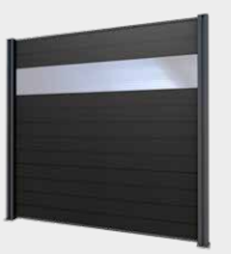 Gutta Sichtschutzzaun Erweiterung 194 x 186 cm