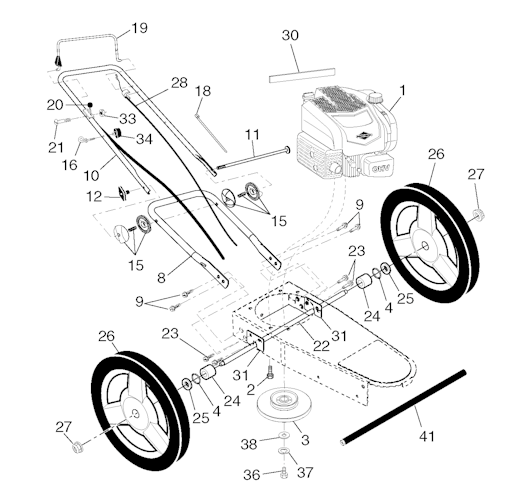Husqvarna Rasentrimmer 96173000601 HU675HWT