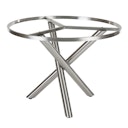 Vorschaubild Diamond Garden Tischgestell SAN MARINO Ø 100 cm rund, Edelstahl