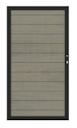 Vorschaubild TraumGarten System WPC Platinum Universal-Einzeltor 98 x 180 cm