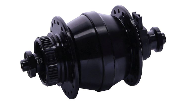 CONTEC Nabendynamo Powerhouse Hub 1 32 Loch schwarz