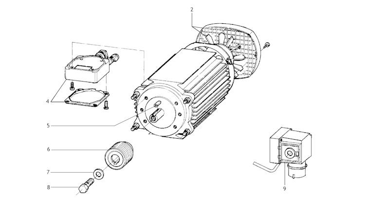 Metabo PK-MOTOR PK  250/4,20 DNB