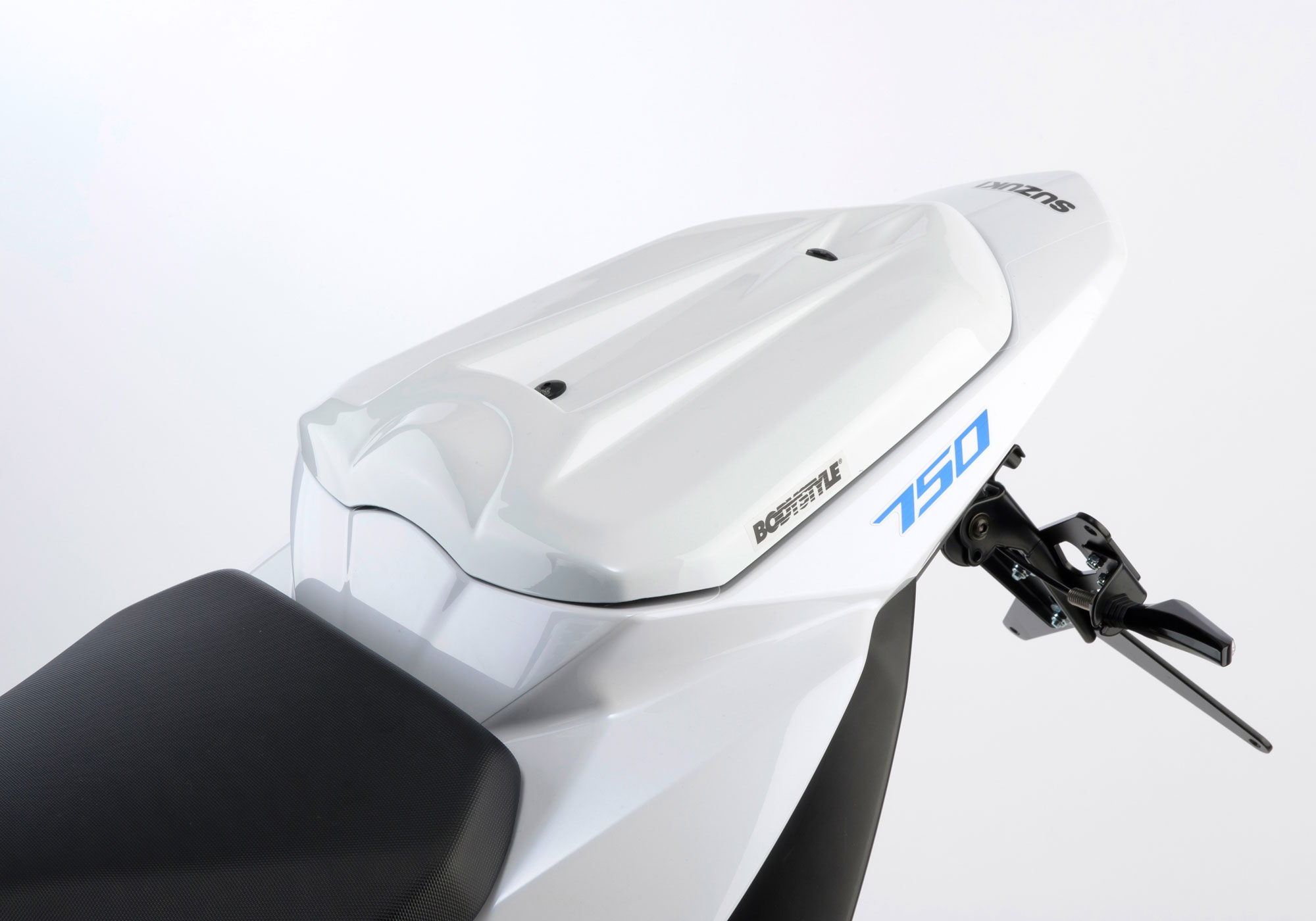 BODYSTYLE Sportsline Sitzkeil ABS Kunststoff unlackiert für SUZUKI GSR 750 