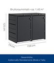 Vorschaubild Hörmann Metall-Mülltonnenbox Juno
