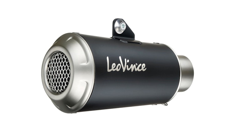 LeoVince 2x SLIP-ON Edelstahl SBK LV-10 Schwarz für KAWASAKI Z 1000/Z 1000 SX