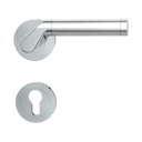 Vorschaubild Griffwerk Türgriff CORINNA Schraubrosette  - Chrom/Edelstahl - AUSLAUFARTIKEL