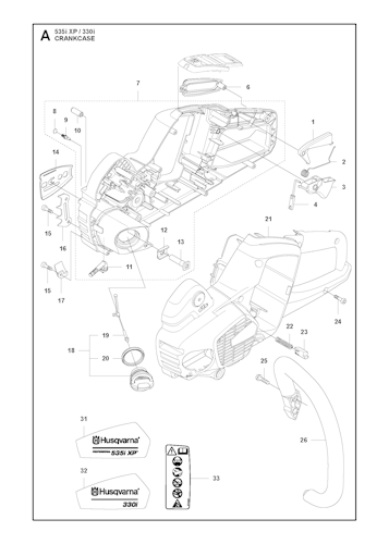 Husqvarna Kettensägen 967893814 535i XP®