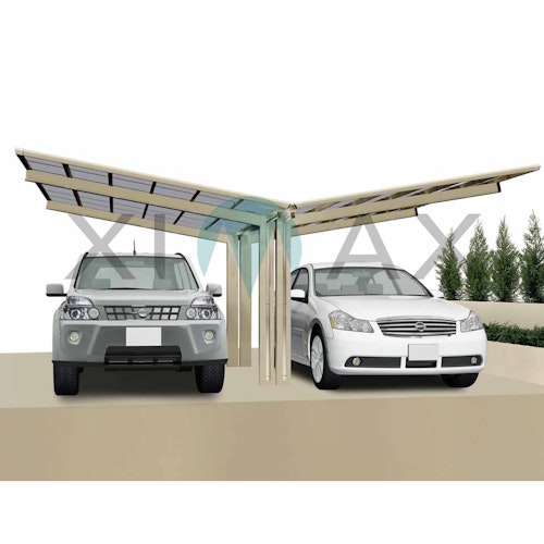 Ximax Carport Linea Typ 80 Y-Ausführung 495 x 547 cm