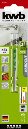 kwb Akku Top Hardcut Beton Gra Bohr  4mm SB 52640
