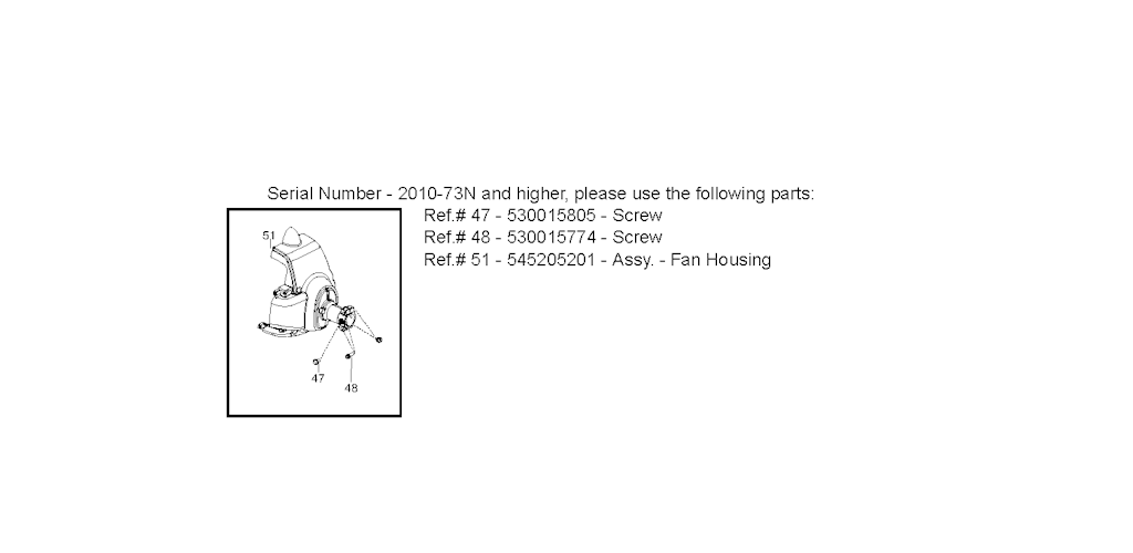 Explosionszeichnung Ersatzteile