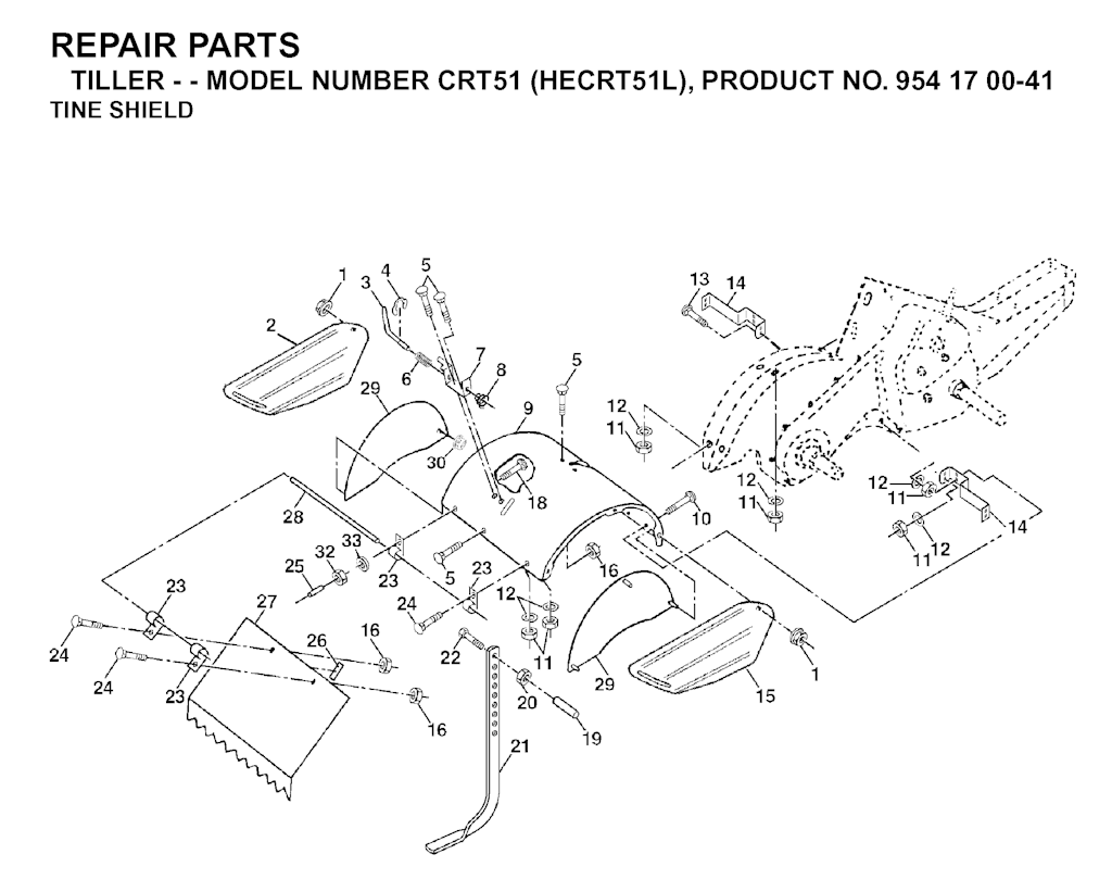 Explosionszeichnung Ersatzteile