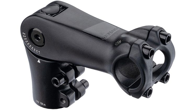 CONTEC Vorbau Lida Hybrid 110 mm schwarz 110 mm lang, 25, 4 mm Lenkerklemmung