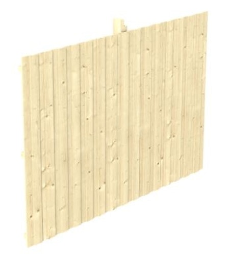 Skan Holz Rückwand für Leimholz Einzel- Carports - Deckelschalung