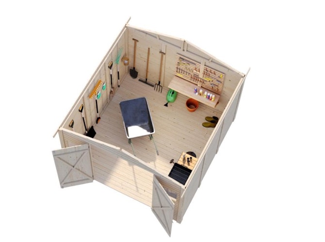 Palmako Gerätehaus Dan 7,5 m² - 16 mm