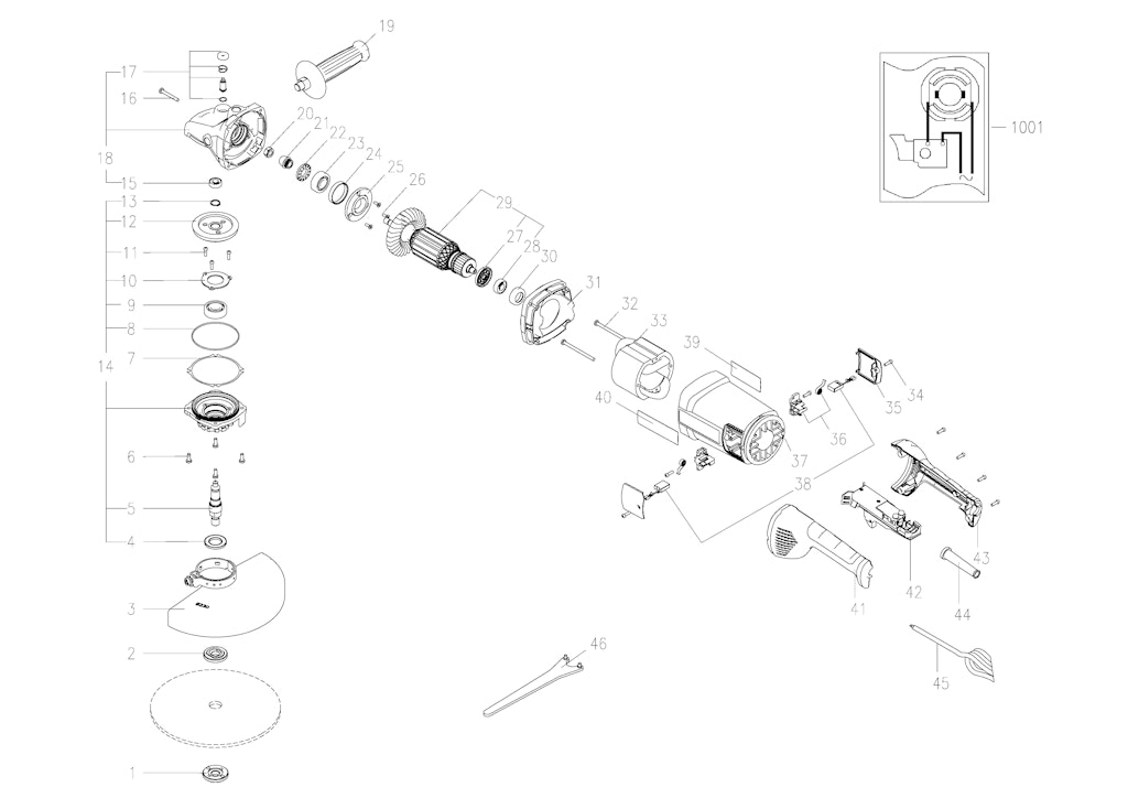 Explosionszeichnung Ersatzteile