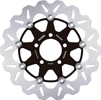 Galfer Bremsscheibe DF317, schwarz/silber